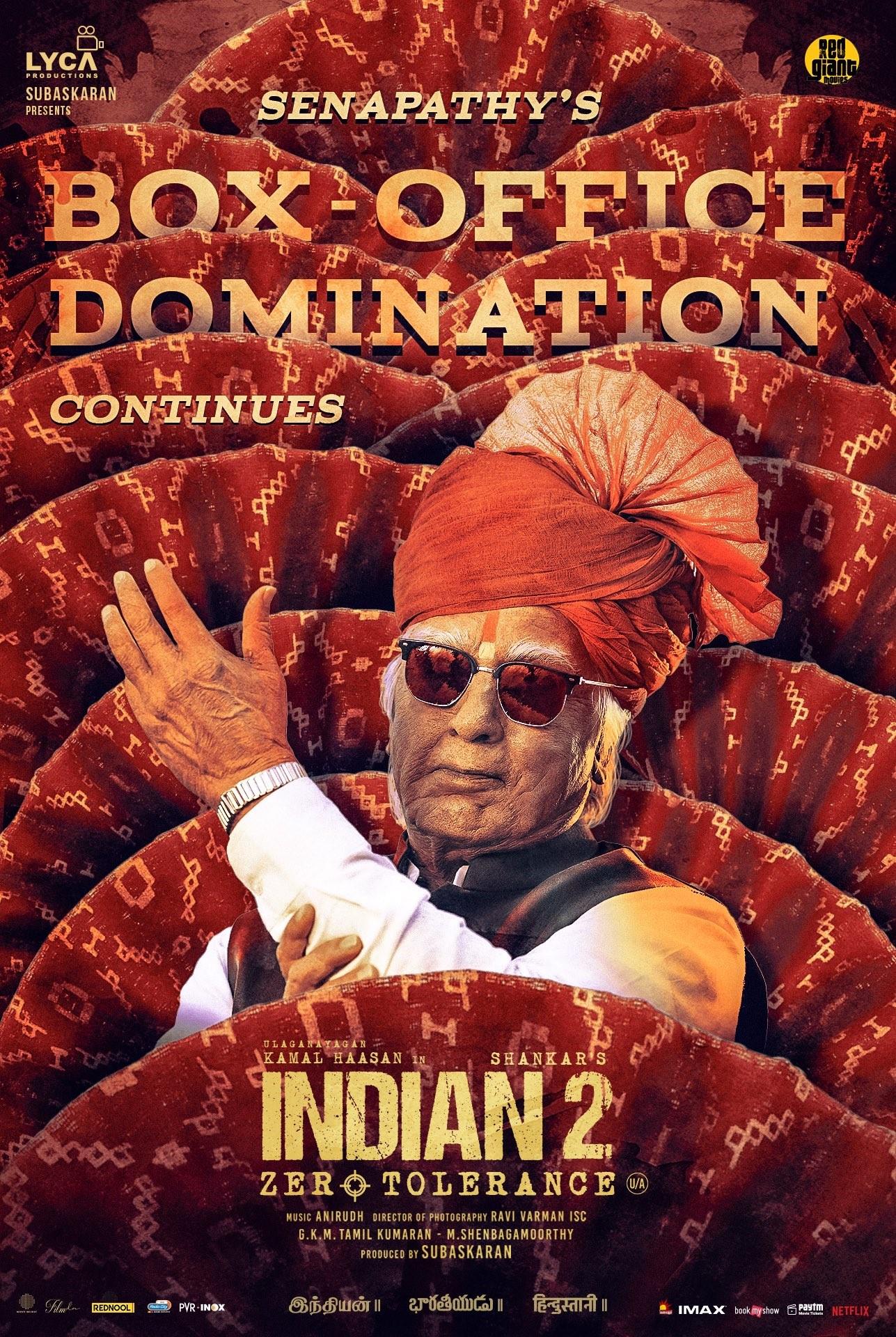 Indian 2 Opening Weekend Box Office Enters Comscore Top 10 Tamil Movie